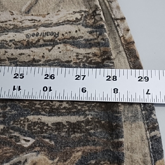 Camo Brushed Denim Canvas Hunting Button Up Shirt Jacket Rattlers - Picture 5 of 13